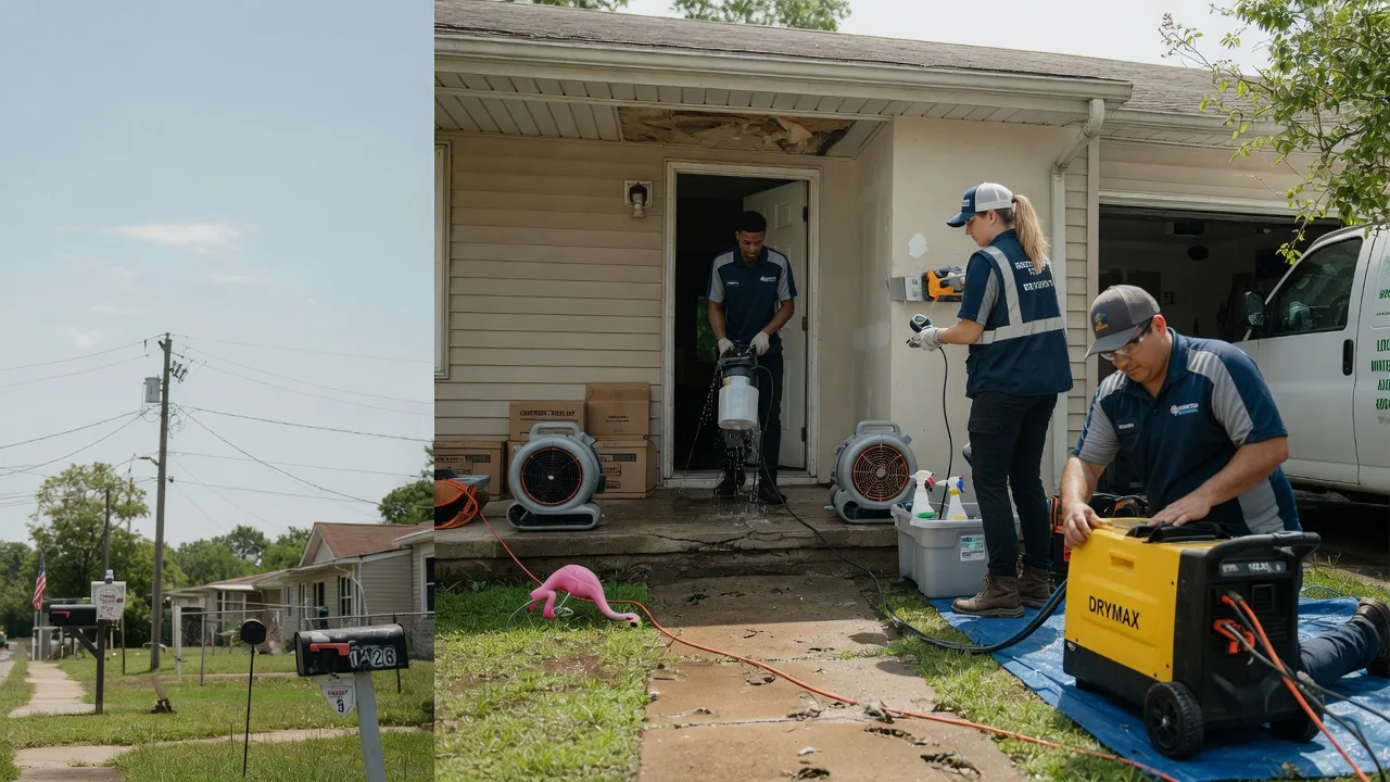 Storm Damage Water Removal in New Boston, TX near me
